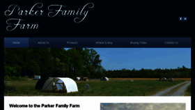 What Theparkerfamilyfarm.com website looked like in 2018 (5 years ago)