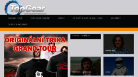 What Tgear.cz website looked like in 2018 (5 years ago)