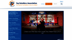 What Toyretailersassociation.co.uk website looked like in 2018 (5 years ago)
