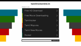 What Tamilrockers.org.in website looked like in 2018 (5 years ago)