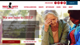 What Trucksafety.org website looked like in 2018 (8 years ago)