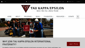 What Tke.org website looked like in 2018 (5 years ago)