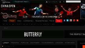 What Tabletennisdaily.com website looked like in 2018 (5 years ago)