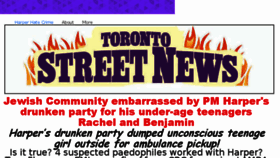 What Torontostnews.com website looked like in 2018 (5 years ago)