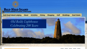 What Townofbaldheadisland.com website looked like in 2018 (5 years ago)