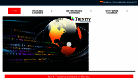What Trinitytechnology.in website looked like in 2018 (5 years ago)