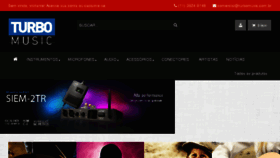 What Turbomusic.com.br website looked like in 2018 (5 years ago)