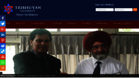 What Tribhuvan-university.edu.np website looked like in 2018 (5 years ago)