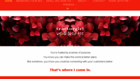 What Tractorgirl.com.au website looked like in 2018 (5 years ago)
