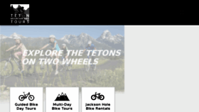 What Tetonmtbike.com website looked like in 2018 (5 years ago)