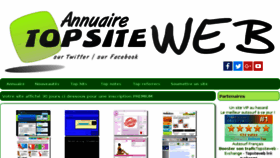 What Top-site-web.fr website looked like in 2018 (5 years ago)