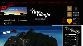 What Thevinesvillage.co.nz website looked like in 2018 (5 years ago)
