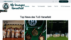 What Tus-harsefeld.de website looked like in 2018 (5 years ago)