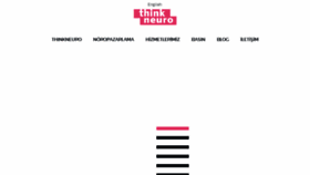 What Thinkneuro.net website looked like in 2018 (5 years ago)
