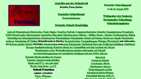 What Teleschach.de website looked like in 2018 (5 years ago)