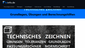 What Tzinfo.de website looked like in 2018 (5 years ago)