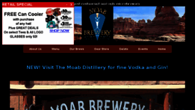 What Themoabbrewery.com website looked like in 2018 (5 years ago)
