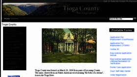 What Tiogacountypa.us website looked like in 2018 (5 years ago)