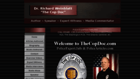 What Thecopdoc.com website looked like in 2018 (5 years ago)