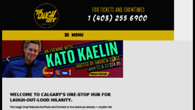 What Thelaughshopcalgary.com website looked like in 2018 (5 years ago)