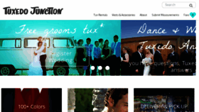 What Tuxedojunction-lv.com website looked like in 2018 (5 years ago)