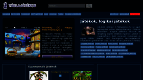 What Tablajatekos.hu website looked like in 2018 (5 years ago)