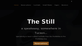 What Thestilltucson.com website looked like in 2018 (5 years ago)