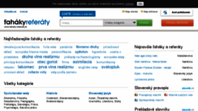 What Tahaky-referaty.sk website looked like in 2018 (5 years ago)