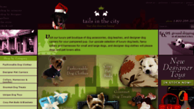 What Tailsinthecity.com website looked like in 2018 (5 years ago)