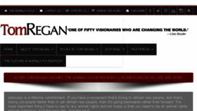 What Tomregan.info website looked like in 2018 (5 years ago)