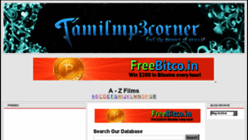 What Tamilmp3corner.blogspot.com website looked like in 2018 (5 years ago)