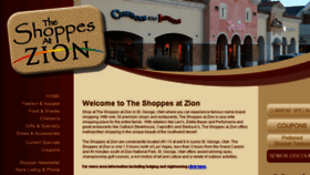 What Theshoppesatzion.com website looked like in 2018 (5 years ago)