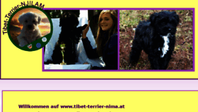 What Tibet-terrier-nima.at website looked like in 2018 (5 years ago)