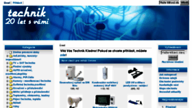 What Technik-kladno.cz website looked like in 2018 (5 years ago)