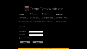 What Tempetyreswholesale.com.au website looked like in 2018 (5 years ago)