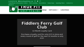 What Truefitgolfcentre.com website looked like in 2018 (5 years ago)
