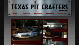 What Texaspitcrafters.com website looked like in 2018 (5 years ago)