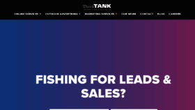 What Thinktankads.com website looked like in 2018 (5 years ago)