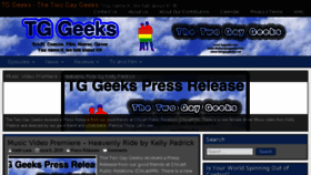 What Tggeeks.com website looked like in 2018 (5 years ago)