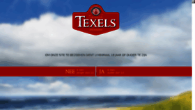 What Texels.nl website looked like in 2018 (5 years ago)