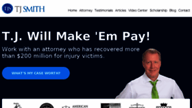 What Tjwillmakeempay.com website looked like in 2018 (6 years ago)