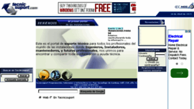 What Tecnicsuport.com website looked like in 2018 (5 years ago)