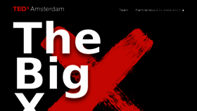 What Tedx.nl website looked like in 2018 (5 years ago)