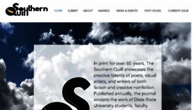What Thesouthernquill.com website looked like in 2018 (6 years ago)