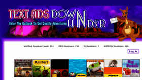 What Textadsdownunder.info website looked like in 2018 (5 years ago)