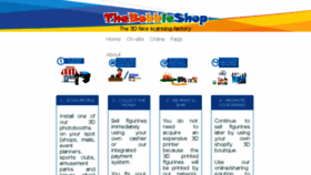 What Thebobbleshop.com website looked like in 2018 (5 years ago)