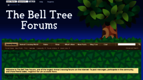 What The-bell-tree.com website looked like in 2018 (5 years ago)