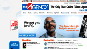 What Theagencyonline.com website looked like in 2018 (5 years ago)