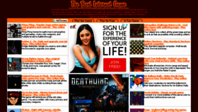 What Thebestinternetgame.com website looked like in 2018 (5 years ago)