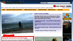 What Thefamilytravelfiles.com website looked like in 2018 (5 years ago)